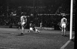 Bob Hatton wheels away to celebrate