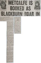Match Report: Blackburn Rovers vs Luton Town FC (14th Oct 1978)