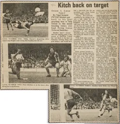 Match Report: Orient vs Luton Town FC (28th Oct 1978)