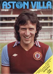 Programme: Aston Villa vs Luton Town FC (8th Nov 1978)