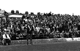 Paul Price puts in a long throw