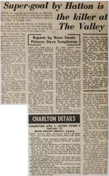 Match Report: Charlton Athletic vs Luton Town FC (21st Nov 1978)