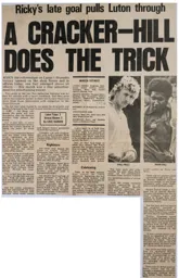 Match Report: Luton Town FC vs Bristol Rovers (16th Jan 1979)