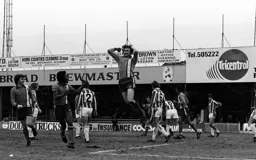 Chris Turner celebrates his goal