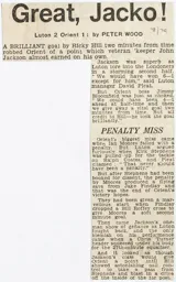 Match Report: Luton Town FC vs Orient (10th Mar 1979)