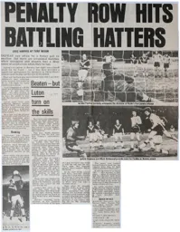Match Report: Burnley vs Luton Town FC (13th Mar 1979)