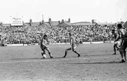 David Moss bamboozles the defender