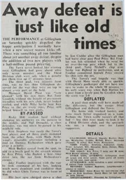 Match Report: Gillingham vs Luton Town FC (11th Aug 1979)