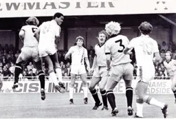 Brian Stein goes close