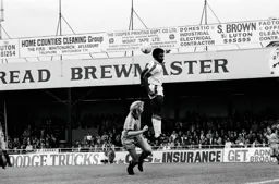 Ricky Hill with spring heels