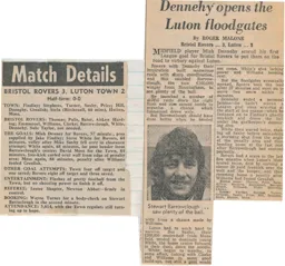 Match Report: Bristol Rovers vs Luton Town FC (21st Aug 1979)