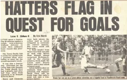 Match Report: Luton Town FC vs Oldham Athletic (22nd Sep 1979)
