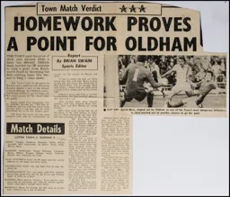Match Report: Luton Town FC vs Oldham Athletic (22nd Sep 1979)