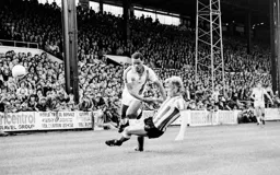 Brian Stein gets clattered