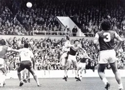 Mike Saxby waits for the ball to drop