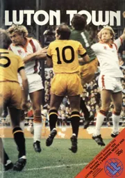 Programme: Luton Town FC vs Preston North End (27th Oct 1979)