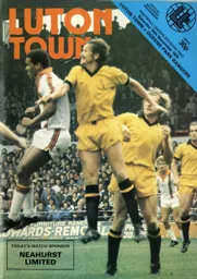 Programme: Luton Town FC vs Queens Park Rangers (10th Nov 1979)