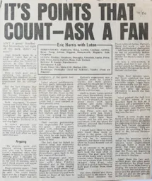Match Report: Shrewsbury Town vs Luton Town FC (1st Dec 1979)