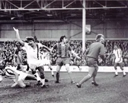The Town's winning goal from the grounded Bob Hatton