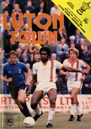 Programme: Luton Town FC vs Swindon Town (5th Jan 1980)