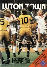 Programme: Luton Town FC vs Fulham (16th Feb 1980)
