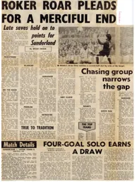 Match Report: Sunderland vs Luton Town FC (23rd Feb 1980)