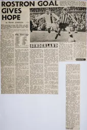 Match Report: Sunderland vs Luton Town FC (23rd Feb 1980)