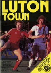 Programme: Luton Town FC vs Cardiff City (14th Mar 1980)