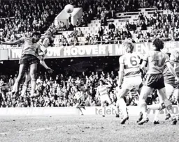 Ricky Hill heads home goal number two