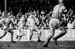 Alan West ploughs through the mud