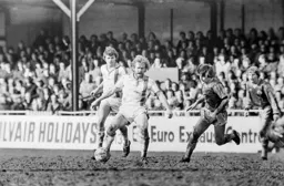 Tony Grealish has the ball under control