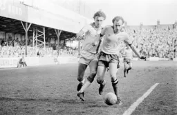 Paul Price trying to get the ball