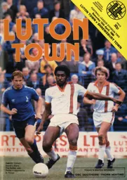 Programme: Luton Town FC vs Shrewsbury Town (12th Apr 1980)