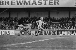 Tony Grealish in on goal