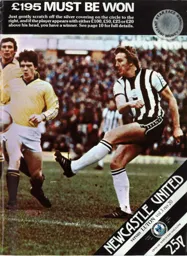 Programme: Newcastle United vs Luton Town FC (3rd May 1980)