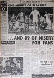 Match Report: Luton Town FC vs Wrexham (6th Sep 1980)