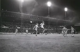 Mike Saxby climbs above the City defence