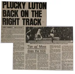 Match Report: Luton Town FC vs Swansea City (21st Oct 1980)