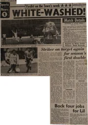 Match Report: Watford vs Luton Town FC (11th Nov 1980)