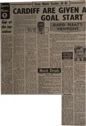 Match Report: Cardiff City vs Luton Town FC (22nd Nov 1980)