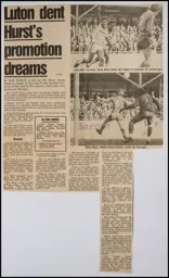 Match Report: Luton Town FC vs Chelsea (26th Dec 1980)