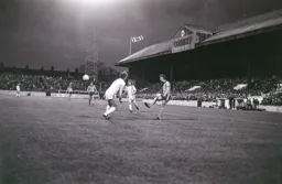 David Moss sends in a cross