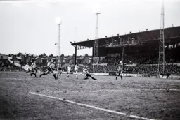 Godfrey Ingram strikes at goal