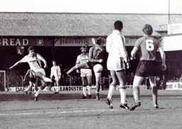 David Moss tries to claw a goal back