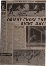 Match Report: Orient vs Luton Town FC (1st Mar 1981)