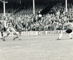 Brian Stein lobs in the only goal of the game