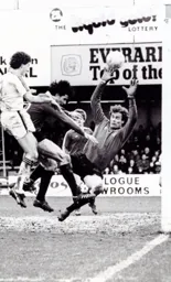 Steve White heads in the Town's second goal