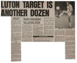 Match Report: Wrexham vs Luton Town FC (31st Mar 1981)