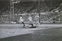 Godfrey Ingram cannot get past the keeper