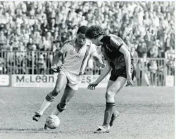 Brian Stein shows close control